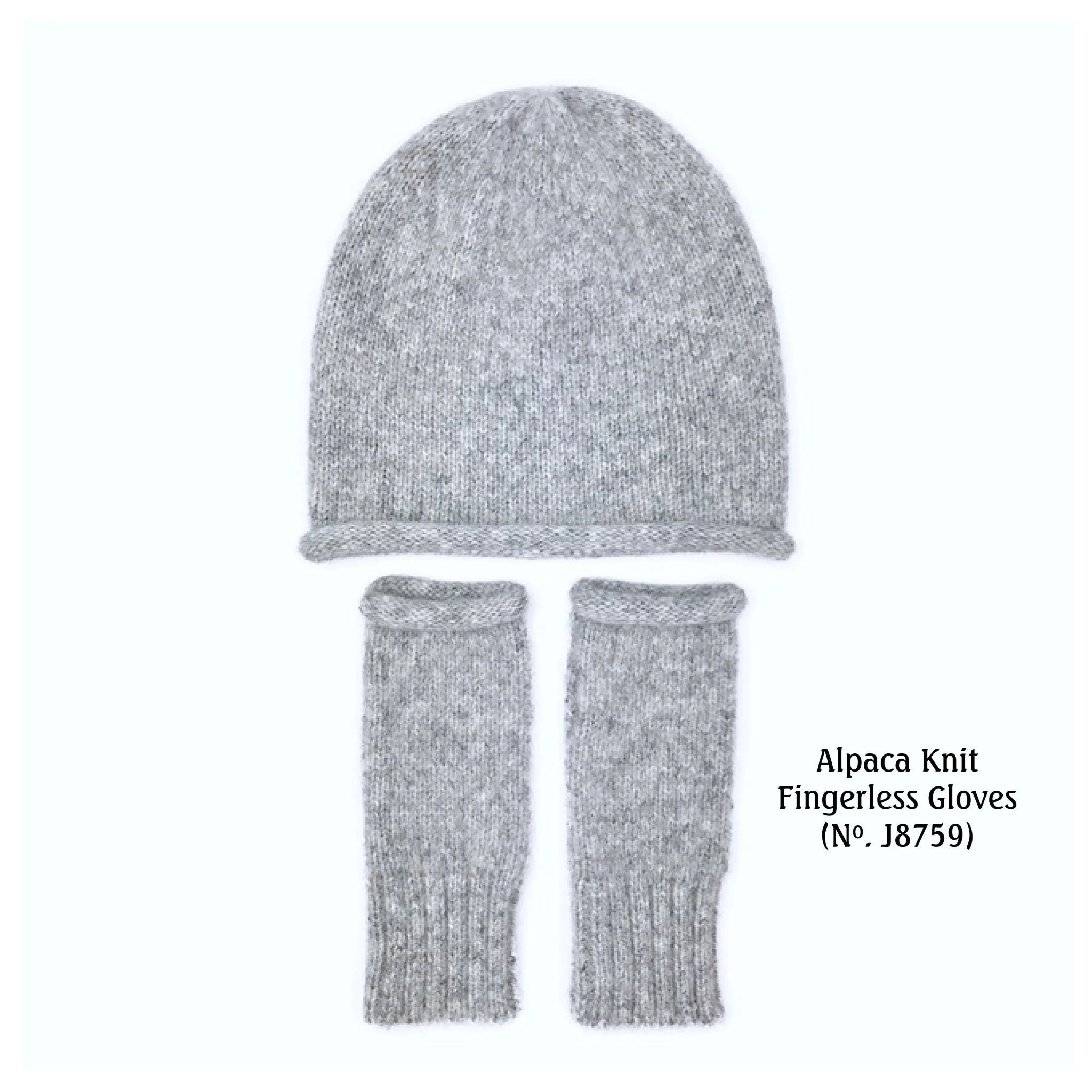 Aplaca Knit Fingerless Gloves