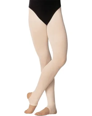 Body Wrappers Total Stretch Stirrup Dance Tights - C32 Girls