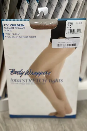 Children's Ultra Shimmery Dance Tights by Body Wrappers