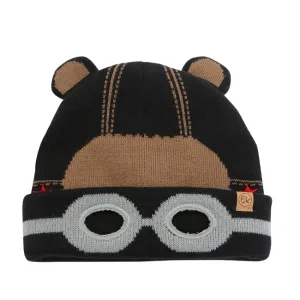 flapjacks knitted toque black bear