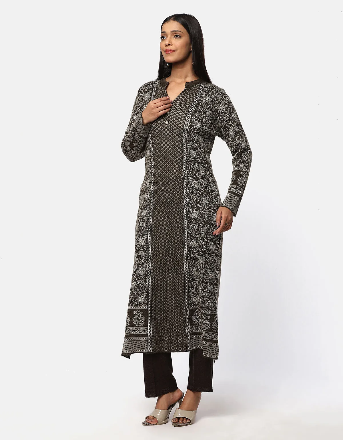 Knitted Women Fancy Kurti