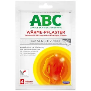 Neck muscle pain, ABC heat plaster with sensitive fleece