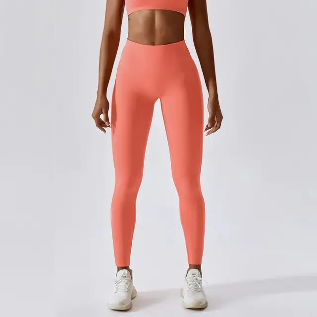 Women Gym Yoga Push Up Tights