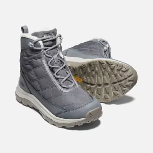 Women's Keen Terradora II Wintry Waterproof Boot Color: Magnet/ Steel Grey